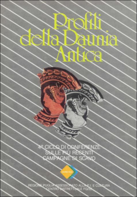 Il volume è parte della grande raccolta denominata “Libri di Puglia”, progetto di digitalizzazione a cura di Nicola Pergola che ha lo scopo di rendere fruibile la produzione editoriale dei Centri regionali di servizi educativi e culturali e degli Assessorati alla cultura e alla Pubblica Istruzione della Regione Puglia, dal 1968 agli anni 2000. Una cultura che non sia “un concetto platonico” è quella auspicata da Pier Giovanni Guzzo – già Soprintendente Archeologo per la Puglia – nella sua introduzione a questo volume che presenta studi sull'età del Bronzo nel Melfese (M. Cipolloni Sampò), la tomba dell'età del Bronzo di Madonna di Loreto a Trinitapoli (A. M. Tunzi Sisto), l'insediamento protostorico di Monte Saraceno (M. L. Nava), gli scavi di Piano S. Giovanni a Canosa...