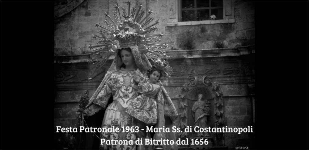 <div class="ql-editor"><div>Digitalizzazione di riprese storiche che documentano la <strong>Festa Patronale di Bitritto del 1963</strong>, con un accurato riconoscimento dei personaggi presenti. Il video permette di rivivere l’intera <strong>processione</strong>, mostrando la partecipazione dei cittadini, le celebrazioni religiose e gli aspetti civili della festa, restituendo l’atmosfera autentica della comunità negli anni ’60.</div><div><br></div><div>La Festa Patronale di Bitritto in onore di <strong>Santa Maria di Costantinopoli</strong> è l’evento più importante per la comunità e affonda le sue radici nel XVI secolo, dopo la pestilenza del 1528-29, quando i cittadini fecero voto alla Madonna promettendo la costruzione di u...
