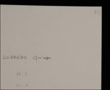 Nella cartolina, Giuseppe De Lorenzo comunica a Laterza di aver spedito le incisioni da inserire nel volume e di aver ricevuto una parte del compenso pattuito.