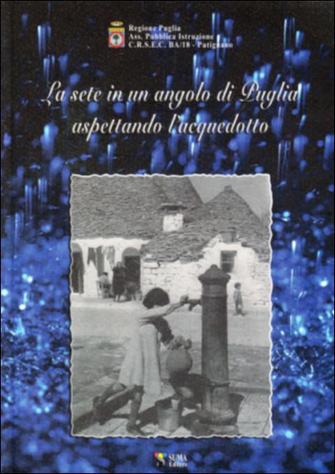 Il presente volume è parte della grande raccolta denominata “Libri di Puglia”, progetto di digitalizzazione a cura di Nicola Pergola che ha lo scopo di rendere fruibile la produzione editoriale dei Centri regionali di servizi educativi e culturali e degli Assessorati alla cultura e alla Pubblica Istruzione della Regione Puglia, dal 1968 agli anni 2000. Il volume si apre con una rapida panoramica sulla Puglia, esaminata sotto l'aspetto storico ma anche sociale e religioso. Viene quindi esaminato il problema dell'approvvigionamento idrico nei centri del Barese: che, ﬁno agli inizi del XX secolo, facevano ricorso a pile, fogge – bacini contenenti cisterne cilindriche del diametro di 8-15 metri e profonde ﬁno a 12 – pozzi e pozzilli. Finché il governo nazionale non aﬀrontò ...