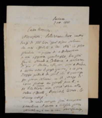 Invitando Giovanni Laterza ad insistere affinché Achille Pellizzari si contenti delle condizioni contrattuali recentemente stabilite, Benedetto Croce si dice sempre più convinto della necessità di accentrare, sotto la propria sorveglianza, il lavoro di revisione a Napoli presso Fausto Nicolini. Respingendo poi la proposta di pubblicare un volume di Vincenzo Cuoco curato dallo stesso Nicolini, il filosofo ritiene più opportuno procedere alla stampa dei volumi di Giuseppe Baretti, Teofilo Folengo e Giovanni Berchet, i cui manoscritti saranno inviati in tipografia alla fine del mese. Infine, dopo aver comunicato che di ritorno a Napoli farà solo una sosta a Roma e che non potrà essere a Bari, il Croce comunica di aver saputo da Mario Vinciguerra che nelle bozze del volume ...