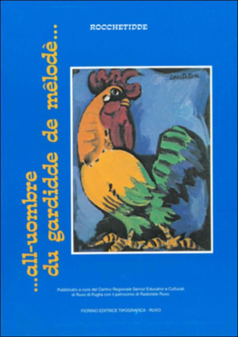 Il presente volume è parte della grande raccolta denominata “Libri di Puglia”, progetto di digitalizzazione a cura di Nicola Pergola che ha lo scopo di rendere fruibile la produzione editoriale dei Centri regionali di servizi educativi e culturali e degli Assessorati alla cultura e alla Pubblica Istruzione della Regione Puglia, dal 1968 agli anni 2000. La pubblicazione è una raccolta di rime di Carlo Volpe, in chiave umoristica scritta in vernacolo rubastino, ossia di Ruvo di Puglia. Elaborate negli anni '70, esse riguardano avvenimenti, notizie, personaggi, tra cronaca storia e un po' di “fantasia” durante le elezioni amministrative del tempo, con l'obiettivo di preservare il patrimonio non solo culturale di un territorio, ma soprattutto il senso di appartenenza della ...