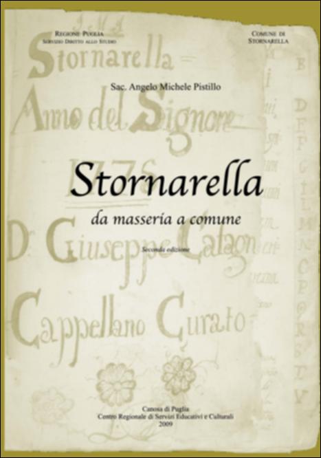 Il volume è parte della grande raccolta denominata “Libri di Puglia”, progetto di digitalizzazione a cura di Nicola Pergola che ha lo scopo di rendere fruibile la produzione editoriale dei Centri regionali di servizi educativi e culturali e degli Assessorati alla cultura e alla Pubblica Istruzione della Regione Puglia, dal 1968 agli anni 2000. A 26 anni dalla sua prima edizione viene qui riproposta una rigorosa ricerca, basata – oltre che su una corposa bibliografia – sulla consultazione di importanti fondi archivistici. Grazie a queste fonti ecco nascere Stornarella – nei primi anni del xvii secolo – come masseria gesuitica, collegata all'altra della vicina Stornara; per diventare nel 1774 – con l'espulsione dei Gesuiti dal Regno di Napoli – un coraggioso, ma sfortunat...