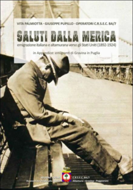 Il presente volume è parte della grande raccolta denominata “Libri di Puglia”, progetto di digitalizzazione a cura di Nicola Pergola che ha lo scopo di rendere fruibile la produzione editoriale dei Centri regionali di servizi educativi e culturali e degli Assessorati alla cultura e alla Pubblica Istruzione della Regione Puglia, dal 1968 agli anni 2000. Frutto di una esperienza fatta con gli studenti del locale itg Nervi – sulla lettura del racconto Il barcone della speranza di Claudio Elliott, in cui si aﬀronta il tema dell'immigrazione albanese sulle coste pugliesi – il volume ricostruisce la storia dell'emigrazione negli Stati Uniti da Altamura e Gravina. La prima parte della ricerca analizza le cause dell'immigrazione italiana tra il 1892 e il 1924; la seconda prende...