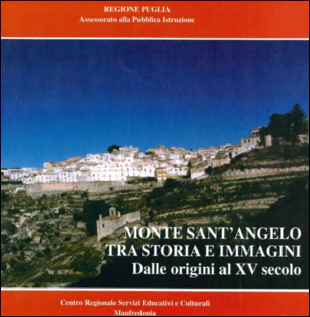 Il volume è parte della grande raccolta denominata “Libri di Puglia”, progetto di digitalizzazione a cura di Nicola Pergola che ha lo scopo di rendere fruibile la produzione editoriale dei Centri regionali di servizi educativi e culturali e degli Assessorati alla cultura e alla Pubblica Istruzione della Regione Puglia, dal 1968 agli anni 2000. Un viaggio fra storia e arte nella città dell'Arcangelo: un sito frequentato già nel Neolitico – come testimoniano reperti archeologici e tombe ipogee – ma che deve il suo primo sviluppo all'affermazione del culto micaelico favorita dai Longobardi a partire dal VI secolo; e che alla fine dell'viii risulta già cinta da mura. A questo primo periodo attengono le cripte che furono il primo luogo di culto legato all'apparitio, il caste...
