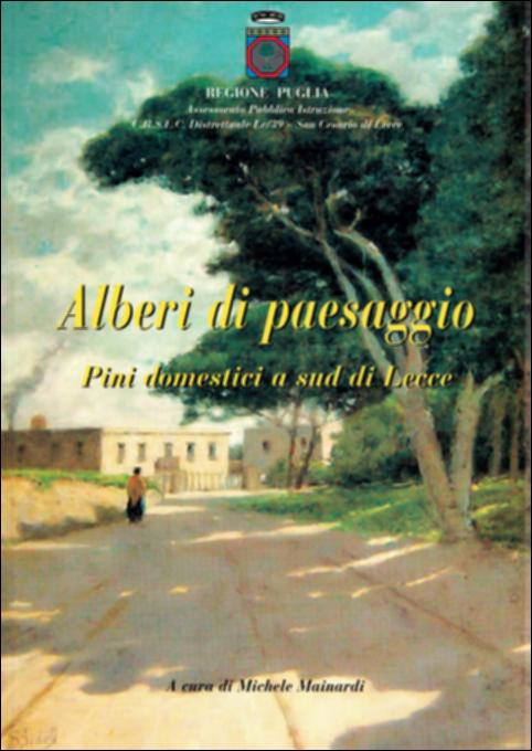 Il volume “Alberi di paesaggio: Pini domestici a sud di Lecce” è parte della grande raccolta denominata “Libri di Puglia”, progetto di digitalizzazione a cura di Nicola Pergola che ha lo scopo di rendere fruibile la produzione editoriale dei Centri regionali di servizi educativi e culturali e degli Assessorati alla cultura e alla Pubblica Istruzione della Regione Puglia, dal 1968 agli anni 2000. La presenta pubblicazione, edita nel 2004 a cura di Michele Mainardi, rientra tra le numerose pubblicazioni che il CRSEC di San Cesario di Lecce ha dedicato alle emergenze culturali ed ambientali della cosiddetta “Valle della Cupa”, tra le aree paesaggistiicamente più interessanti della Terra d'Otranto. Il volume è la naturale prosecuzione del volume “Alberi di confine” del 2003...
