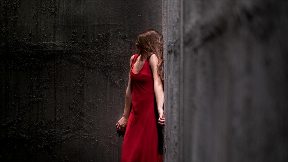 La fotografia in oggetto, ad opera di Alessandro Serra, immortala un momento dello spettacolo “Frame”, spettacolo messo in scena dalla compagnia teatrale Koreja di Lecce con la co-produzione della Compagnia Teatropersona. Frame è uno spettacolo che abbraccia arte e teatro, ispirato nelle scene alle opere dell'artista statunitense Edward Hopper. Una vera e propria immersione nel mondo e nelle opere dell'artista attraverso la descrizione di momenti, persone e frammenti che scandiscono la vita quotidiana dell'uomo contemporaneo. Non ci sono voci ad animare la scena, ma luci, suoni, abiti che riescono a coinvolgere lo spettatore, rendendo lo spettacolo simile ad una visita museale e lo spettatore diviene fruitore che insieme vive e crea l'opera. In questa fotografia, l'attr...