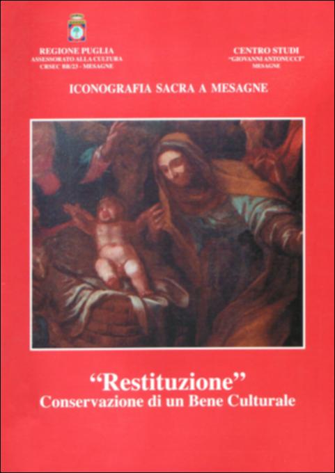Il volume è parte della grande raccolta denominata “Libri di Puglia”, progetto di digitalizzazione a cura di Nicola Pergola che ha lo scopo di rendere fruibile la produzione editoriale dei Centri regionali di servizi educativi e culturali e degli Assessorati alla cultura e alla Pubblica Istruzione della Regione Puglia, dal 1968 agli anni 2000. Realizzato in collaborazione con il Comune di Mesagne ed il locale Centro studi Giovanni Antonucci, l'opuscolo dà conto dell'intervento di recupero di un'opera pittorica danneggiata dall'usura del tempo e forse anche da mani inesperte: "Sant'Anna e i pastori in adorazione del Bambino Gesù". Una prima scheda è dedicata alla chiesa di Sant'Anna, che ospita il dipinto: edificio di un barocco leccese sobrio e contenuto, sorto alla fin...