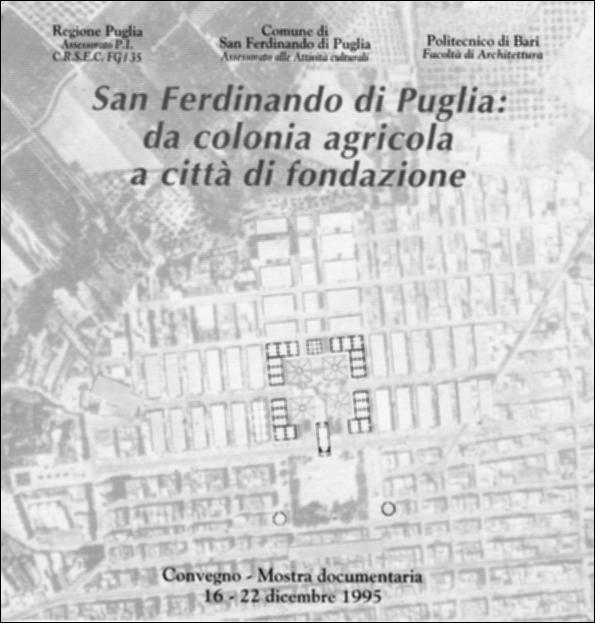 Il presente volume è parte della grande raccolta denominata “Libri di Puglia”, progetto di digitalizzazione a cura di Nicola Pergola che ha lo scopo di rendere fruibile la produzione editoriale dei Centri regionali di servizi educativi e culturali e degli Assessorati alla cultura e alla Pubblica Istruzione della Regione Puglia, dal 1968 agli anni 2000. Catalogo della omonima mostra documentaria – edita con il Comune di San Ferdinando di Puglia e il Politecnico di Bari – la pubblicazione si propone come operazione di recupero della identità storica del paese, intimamente legata all'esigenza di predisporre un progetto che tenga conto dei processi di trasformazione in atto. Nella prima parte il volume affronta il tema della fondazione – nel 1840, per volontà del re Ferdina...