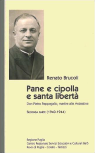 Il testo è parte della grande raccolta denominata “Libri di Puglia”, progetto di digitalizzazione a cura di Nicola Pergola che ha lo scopo di rendere fruibile la produzione editoriale dei Centri regionali di servizi educativi e culturali e degli Assessorati alla cultura e alla Pubblica Istruzione della Regione Puglia, dal 1968 agli anni 2000. Il secondo volume dell'opera riannoda il ﬁlo degli eventi ultimi della vicenda umana del sacerdote terlizzese. In una Roma occupata dai Tedeschi, il religioso si prodiga a favore di sfollati e perseguitati: e fra gli ospiti da sottrarre alla deportazione c'è anche il suo delatore, che col tradimento consente l'arresto di don Pietro Pappagallo e l'internamento nel carcere di via Tasso. Fuori, intanto, gli Americani sbarcano ad Anzio...
