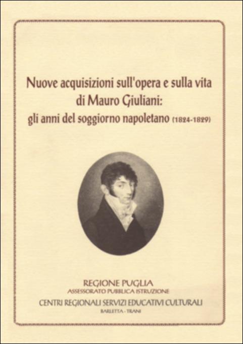Il volume è parte della grande raccolta denominata “Libri di Puglia”, progetto di digitalizzazione a cura di Nicola Pergola che ha lo scopo di rendere fruibile la produzione editoriale dei Centri regionali di servizi educativi e culturali e degli Assessorati alla cultura e alla Pubblica Istruzione della Regione Puglia, dal 1968 agli anni 2000. Realizzato in collaborazione con il CRSEC di Trani, il volume mette in luce l'opera del chitarrista biscegliese. Un artista costretto – come i suoi contemporanei Carulli, Carcassi e Gragnani – ad espatriare per poter sopravvivere: a Vienna prima, e poi a Napoli dove la morte lo colse a soli 48 anni. La ricerca analizza i rapporti del musicista con gli editori francesi Girard e con la casa milanese Ricordi, esamina opere ancora sco...