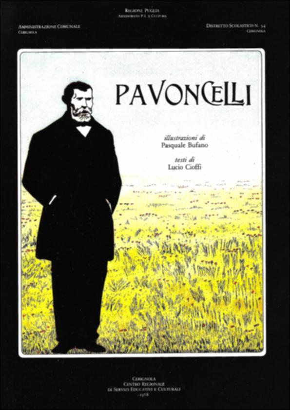 Il volume è parte della grande raccolta denominata “Libri di Puglia”, progetto di digitalizzazione a cura di Nicola Pergola che ha lo scopo di rendere fruibile la produzione editoriale dei Centri regionali di servizi educativi e culturali e degli Assessorati alla cultura e alla Pubblica Istruzione della Regione Puglia, dal 1968 agli anni 2000. A Giuseppe Pavoncelli, singolare figura di commerciante, agricoltore, industriale e uomo politico, è dedicata questa pubblicazione a fumetti: edita con il Comune e il Distretto Scolastico di Cerignola, nell'ambito di una collana tesa a documentare in maniera tematica – procedendo per avvenimenti, personaggi, emergenze monumentali – la storia del territorio. Basato su sceneggiatura e testi di Lucio Cioffi, il volumetto traccia un p...