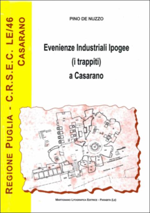 Il volume è parte della grande raccolta denominata “Libri di Puglia”, progetto di digitalizzazione a cura di Nicola Pergola che ha lo scopo di rendere fruibile la produzione editoriale dei Centri regionali di servizi educativi e culturali e degli Assessorati alla cultura e alla Pubblica Istruzione della Regione Puglia, dal 1968 agli anni 2000. Il libro è un vero e proprio viaggio nel tempo e nella Casarano sotterranea, volto a documentare i caratteristici impianti produttivi, i secolari trappiti, che punteggiano ancora la parte più antica del paese: strutture idonee – grazie al microclima secco e caldo che le caratterizzava – a facilitare l'estrazione dell'olio dalle olive. Descritti gli ambienti, gli strumenti tradizionali e gli addetti, i trappitari – che erano solita...