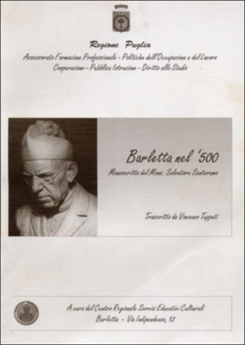 Il volume è parte della grande raccolta denominata “Libri di Puglia”, progetto di digitalizzazione a cura di Nicola Pergola che ha lo scopo di rendere fruibile la produzione editoriale dei Centri regionali di servizi educativi e culturali e degli Assessorati alla cultura e alla Pubblica Istruzione della Regione Puglia, dal 1968 agli anni 2000. Attraverso la trascrizione degli atti dei notai barlettani – conservati presso l'Archivio distrettuale di Trani – e delle pergamene e manoscritti custoditi dalla chiesa cattedrale, viene scientificamente ricostruito un secolo di storia della città. Articolata in due parti, la ricerca mette in luce, nella prima, aspetti e avvenimenti di vita civile: la configurazione della città, il castello e le spese sostenute per la sua costruzi...