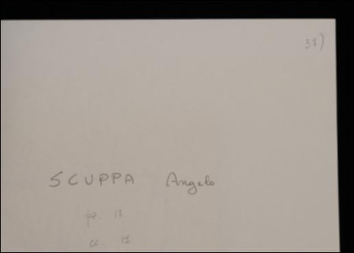Nella cartolina, Angelo Scuppa ringrazia Laterza per il dono di libri ricevuti e annuncia che invierà il manoscritto con la sua versione dell'opera di Alexandre Martin "L'educazione del carattere" affinché sia esaminato.