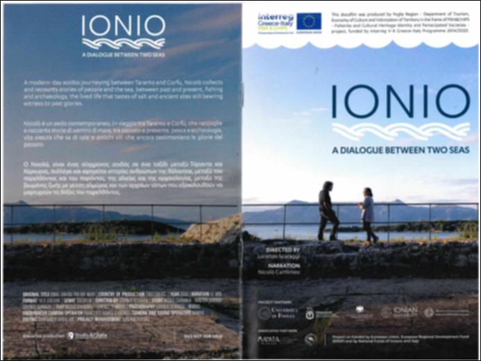 Questo libretto digitalizzato accompagna il dvd “Ionio. Dialogo tra due mari”, un docufilm prodotto nell’ambito del progetto Fish&Chips nato con l’obiettivo di far rivivere il dialogo tra due mari e due antiche città, Taranto e Corfù, che per secoli sono state nevralgici punti di approdo e di partenza per i collegamenti nel Mediterraneo.
Nicolò Carnimeo, narratore e intervistatore del docufilm, ricostruisce abilmente in un racconto pieno di fascino le testimonianze di coloro che sono stati i protagonisti delle storie del mare.
3000 anni di storie, cultura, arte, tradizioni, pesca e archeologia partendo dal porto di Corfù per arrivare al Castello di Taranto, storie intrecciate in una preziosa narrazione che lega indissolubilmente passato e presente.