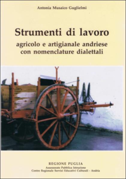 Il presente volume dedicato al mondo contadino e a quello artigianale è parte della grande raccolta denominata “Libri di Puglia”, progetto di digitalizzazione a cura di Nicola Pergola che ha lo scopo di rendere fruibile la produzione editoriale dei Centri regionali di servizi educativi e culturali e degli Assessorati alla cultura e alla Pubblica Istruzione della Regione Puglia, dal 1968 agli anni 2000. Attraverso l'analisi e lo studio degli strumenti ed utensili utilizzati dagli artigiani di un tempo il libro recupera la tradizione della cultura contadina ed artigianale del territorio pugliese che è andata via via scomparendo in favore del progresso. Dunque un libro che si propone di conservare e trasmettere la memoria storica della civiltà contadina andriese  alle gene...