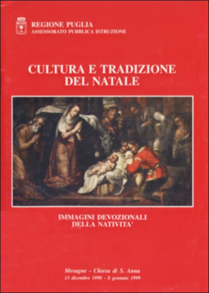 Il volume è parte della grande raccolta denominata “Libri di Puglia”, progetto di digitalizzazione a cura di Nicola Pergola che ha lo scopo di rendere fruibile la produzione editoriale dei Centri regionali di servizi educativi e culturali e degli Assessorati alla cultura e alla Pubblica Istruzione della Regione Puglia, dal 1968 agli anni 2000. Realizzato in collaborazione con il Centro Studi “G. Antonucci” e il Comune di Mesagne, l'opuscolo è catalogo della omonima mostra dedicata a un tema, come quello della “Natività”, che è particolarmente sentito in paese. Un tema la cui iconografia – da quella primitiva del IV secolo – ha subito notevoli trasformazioni, arricchendosi di elementi derivanti anche dai vangeli apocrifi; e che ha registrato una pluralità di modalità di ...
