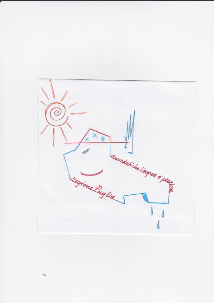 L'immagine digitale riproduce "Campagna di sensibiliizzazione sullo spreco delle risorse idriche regionali", una delle opere grafiche del pugliese Aguìn, nome d'arte dell'illustratore e artista Aguinaldo Perrone. Attualmente docente di Storia dell’illustrazione e della pubblicità presso l’Accademia di Belle Arti di Bari, realizza una serie di disegni a tratto pen studiando composizioni grafiche di campagne pubblicitarie per committenti e prodotti immaginari o reali. Il rosso e blu, su sfondo rigorosamente bianco, sono i tratti distintivi delle opere discrete, affascinanti ed equilibrate di Aguìn, dichiaratamente ispirate all'arte di Fortunato Depero, artista trentino tra i massimi esponenti dell'arte futurista sottoscrittore del Manifesto dell'arte pubblicitaria e di qu...