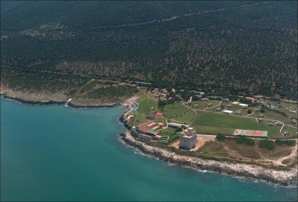 Il comune di San Nicandro Garganico, rientra nell'ambito paesaggistico del Gargano, caratterizzato dalla presenza di due grandi lagune separate dal mare da ampi cordoni dunali litorali. La costa si articola in un susseguirsi di lunghi tratti di arenili falcati e rettilinei, bordati da una fascia mediterranea e pinete, che si interrompono in prossimità della zona del lido di Torre Mileto. Il promontorio di Torre Mileto, originato dal rilievo di Monte d'Elio, separa le due lagune di Lesina e Varano, formatesi in età storica a causa delle correnti marine che hanno creato due imponenti cordoni litoranei estesi per alcune decine di chilometri. Il paesaggio tra le sponde del lago di Lesina e l'abitato di Sannicandro presenta numerosi areali di uliveto, e un sistema ordinato d...