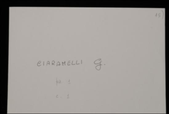 Nella lettera, Ciaramelli invia la fattura per l'abbonamento annuale, richiesto dal Circolo Unione, al "Fieramosca. Giornale del Popolo" di Firenze, diretto dal dott. Gaetano Malenotti.