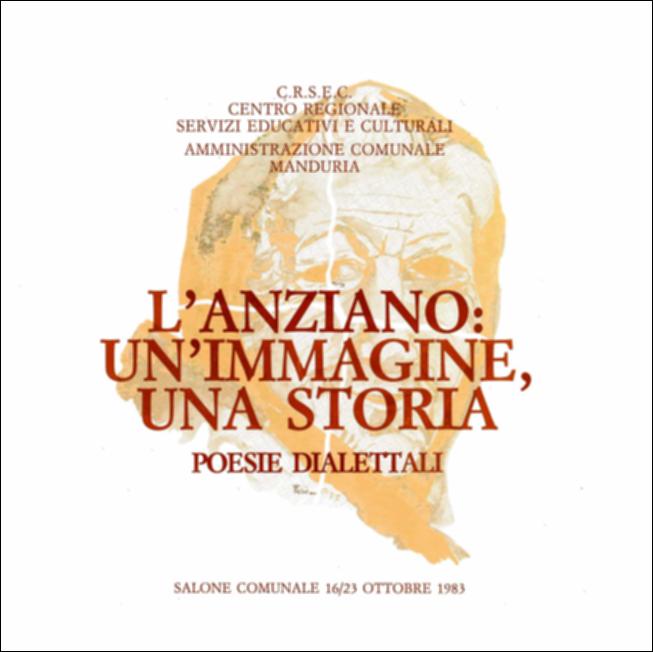 Il volume è parte della grande raccolta denominata “Libri di Puglia”, progetto di digitalizzazione a cura di Nicola Pergola che ha lo scopo di rendere fruibile la produzione editoriale dei Centri regionali di servizi educativi e culturali e degli Assessorati alla cultura e alla Pubblica Istruzione della Regione Puglia, dal 1968 agli anni 2000. L'opuscolo – realizzato in collaborazione con l'Amministrazione Comunale di Manduria – presenta trentatré componimenti poetici in vernacolo di altrettanti poeti che, insieme a ventotto pittori e tredici fotografi, si cimentano nella esplorazione della condizione dell'anziano per evidenziare un problema e sollecitare un dibattito. Introdotte da un saggio di Salvatore Fischetti, le poesie raccontano la progressiva decadenza fisica e...
