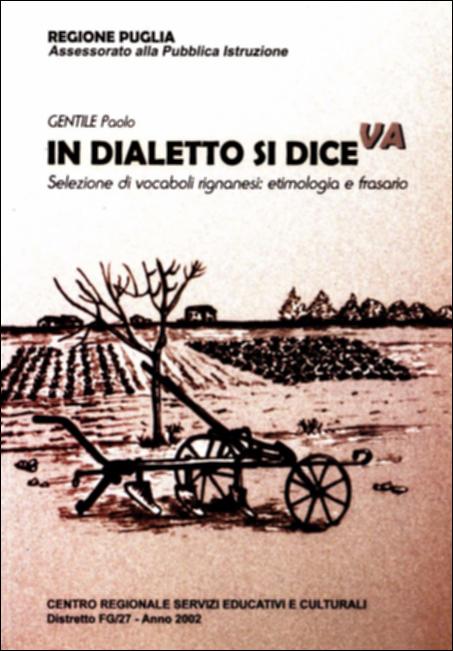Il volume è parte della grande raccolta denominata “Libri di Puglia”, progetto di digitalizzazione a cura di Nicola Pergola che ha lo scopo di rendere fruibile la produzione editoriale dei Centri regionali di servizi educativi e culturali e degli Assessorati alla cultura e alla Pubblica Istruzione della Regione Puglia, dal 1968 agli anni 2000. Il dialetto di Rignano Garganico presenta caratteristiche diverse da quelli degli altri comuni dell'entroterra garganico: forse per la sua natura di paese di frontiera – avvezzo a rapporti più con la pianura che con la montagna – e per essere stato un importante crocevia della transumanza e una delle più estese locazioni all'epoca della Dogana della Mena delle Pecore. Di questo dialetto il volume fornisce un dizionario ricco di so...
