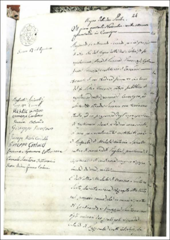<div class="ql-editor"><div>La digitalizzazione di questa documentazione storica offre la lettura dell'Atto costitutivo e dello statuto antico della banda e della Filarmonica di Carovigno.</div><div>L’Istituzione Musicale di Carovigno affonda le proprie radici nel 1740, con la nascita del Gran Concerto Bandistico “Città di Carovigno”, tra le formazioni più prestigiose della tradizione bandistica italiana.</div><div>Alla fine del XVIII secolo, per iniziativa del Maestro Bagnulo, nacque la storica scuola di musica, destinata alla formazione dei giovani musicisti e divenuta comunale nel 1914. Dopo una rinascita negli anni ’90, l’Istituzione è oggi un importante punto di riferimento per la formazione e la diffusione della cultura...