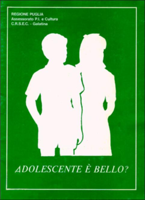 Il volume è parte della grande raccolta denominata “Libri di Puglia”, progetto di digitalizzazione a cura di Nicola Pergola che ha lo scopo di rendere fruibile la produzione editoriale dei Centri regionali di servizi educativi e culturali e degli Assessorati alla cultura e alla Pubblica Istruzione della Regione Puglia, dal 1968 agli anni 2000. Inserita nel più ampio contesto del progetto “Scuola e società” – volto a dipanare le complesse tematiche del rapporto mondo giovanile-istituzioni educative – la pubblicazione si avvale dei contributi di un medico e di uno psicologo: per indagare su quel momento difficile, dal punto di vista psicofisico ma anche formativo, che è l'adolescenza. A una rapida panoramica sulle modificazioni fisiologiche connesse alla pubertà, e sulla ...