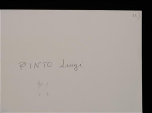 Nella lettera, il matematico e fisico putignanese Luigi Pinto, scrive a Laterza di aver ricevuto i vari volumi inviatigli e si complimenta per l'operato della casa editrice.