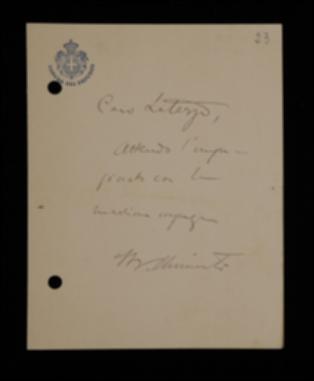 Nella lettera, Pietro Chimienti chiede con urgenza l'impaginato del volume.