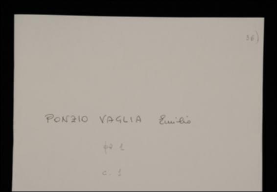 Nella lettera, il ministro della Real Casa Emilio Ponzio Vaglia ringrazia Laterza a nome del Re per gli omaggi di pubblicazioni inviate.