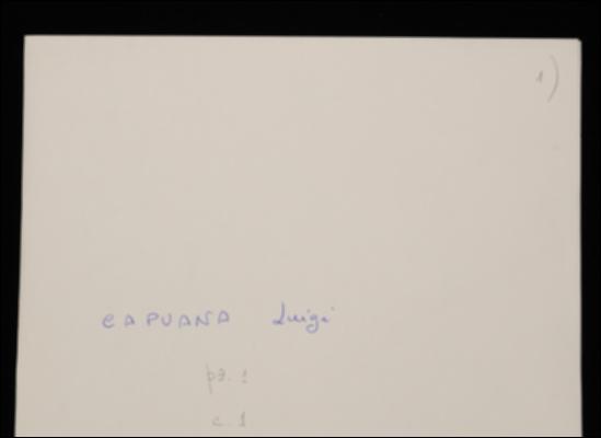 Nella cartolina, Luigi Capuana chiede a Laterza per quale ragione il suo abbonamento a "La Critica" risulti scoperto pur avendone già corrisposto il canone.