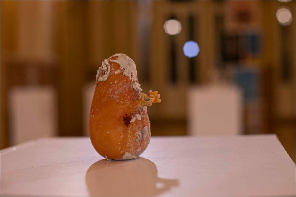 Nella foto uno degli oggetti-reperti in plastica della mostra “Archeoplastica”, allestita presso la Sala Giuseppina del Teatro Kursaal Santalucia di Bari. Il reperto è un giocattolo in gomma con un fischietto interno, prodotto da Fabianplastica nel 1974. Negli anni si è formata una patina di concrezioni realizzate da piccoli organismi marini ed è stato rinvenuto sulla spiaggia di Santa Lucia di Ostuni (Br).
Dal 26 novembre al 5 dicembre 2021, nell’ambito del progetto “Planet or Plastic? Io scelgo il Pianeta”, sono state allestite tre mostre a tema: “Archeoplastica”, raccolta di reperti di plastica rinvenuti sulle spiagge pugliesi e risalenti agli scorsi decenni, fino anche agli anni ‘60; “Poster for Tomorrow”, raccolta dei 100 migliori poster sul tema del pianeta del fu...