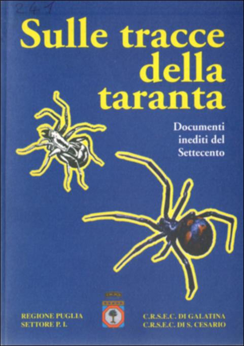 Il volume è parte della grande raccolta denominata “Libri di Puglia”, progetto di digitalizzazione a cura di Nicola Pergola che ha lo scopo di rendere fruibile la produzione editoriale dei Centri regionali di servizi educativi e culturali e degli Assessorati alla cultura e alla Pubblica Istruzione della Regione Puglia, dal 1968 agli anni 2000. La pubblicazione – edita con il CRSEC di S. Cesario – è un ulteriore contributo alla studio del tarantismo e del nesso fra il morso del latrodectus tredecimguttatus e il culto di san Paolo a Galatina. Mario Cazzato fa un excursus sulla bibliografia cinque-settecentesca meno nota relativa al fenomeno, per poi presentare uno studio del medico inglese Richard Mead e due manoscritti conservati nell'Archivio di Stato e nella Biblioteca...