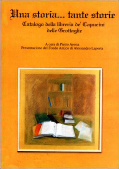Il presente volume è parte della grande raccolta denominata “Libri di Puglia”, progetto di digitalizzazione a cura di Nicola Pergola che ha lo scopo di rendere fruibile la produzione editoriale dei Centri regionali di servizi educativi e culturali e degli Assessorati alla cultura e alla Pubblica Istruzione della Regione Puglia, dal 1968 agli anni 2000. Nel 1993 veniva recuperato, da un deposito comunale, il fondo librario del locale Convento dei Cappuccini di Grottaglie. 167 volumi, anche rari, stampati fra XVI e XVIII secolo, 66 dei quali venivano quasi immediatamente sottratti. Dei 101 rimanenti il volume costituisce il catalogo – redatto secondo le norme dello standard ISBD(A) – rivolto principalmente al mondo accademico e della ricerca scientiﬁca. Ci sono opere di g...