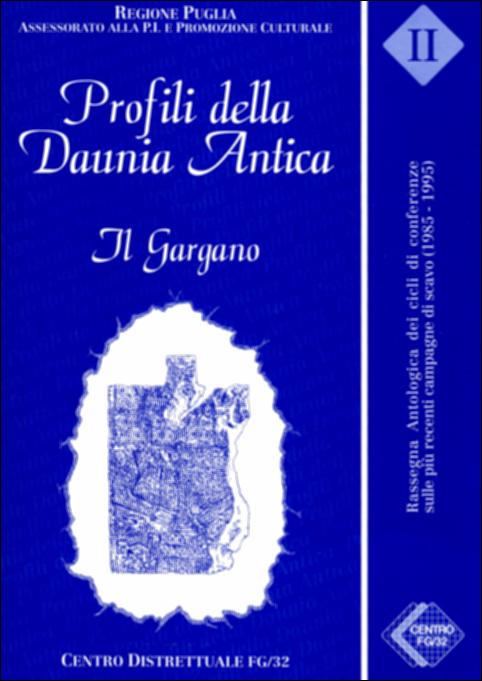Il volume è parte della grande raccolta denominata “Libri di Puglia”, progetto di digitalizzazione a cura di Nicola Pergola che ha lo scopo di rendere fruibile la produzione editoriale dei Centri regionali di servizi educativi e culturali e degli Assessorati alla cultura e alla Pubblica Istruzione della Regione Puglia, dal 1968 agli anni 2000. Sono qui raccolti – in maniera antologica, e organizzati per aree geografiche – i testi di tutte le conferenze, tenute nel decennio 1985-1995, sulle più recenti campagne di scavo nell'area dell'antica Daunia: dove si individuano il Sub-Appennino, il Tavoliere, l'area lucana, sud-ofantina e molisana, e il Gargano. Proprio il tesoro archeologico del Gargano, la “Montagna del Sole”, è stato il primo ad essere scoperto – prima del mar...