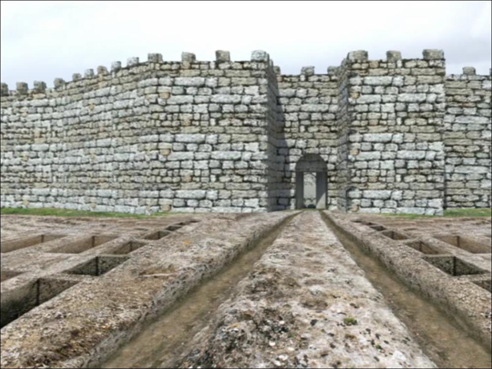 Prodotto nell'ambito dei Progetti Integrati Settoriali (PIS), cofinanziati dall'Unione Europea - F.E.S.R. sul POR Puglia 2000-2006 per il recupero, la valorizzazione e la gestione dei beni storico-culturali pugliesi e per il potenziamento della ricettività turistica, il video, attraverso un'attenta ricostruzione digitale, illustra la tecnica di costruzione delle antiche mura messapiche di Manduria, monumentale testimonianza della città dei Messapi che abitarono la Puglia meridionale tra il VIII e II sec. a.C.. Oggi, i resti delle mura della città sono conservati all'interno dell'area del "Parco Archeologico Mura Messapiche", uno dei siti archeologici più grandi e importanti della regione.