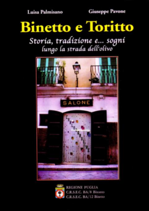 Il volume è parte della grande raccolta denominata “Libri di Puglia”, progetto di digitalizzazione a cura di Nicola Pergola che ha lo scopo di rendere fruibile la produzione editoriale dei Centri regionali di servizi educativi e culturali e degli Assessorati alla cultura e alla Pubblica Istruzione della Regione Puglia, dal 1968 agli anni 2000. La prima parte del volume contempla una breve scheda sulla storia di Binetto, piccolo centro della Terra di Bari citato per la prima volta in un documento del 1073. Seguono un itinerario di visita della città – che si sofferma sulle due Porte di città, il contiguo Palazzo Baronale e la romanica Chiesa Matrice dedicata a Santa Maria Assunta – e una nota sul processo di industrializzazione vissuto in passato dalla comunità con la so...