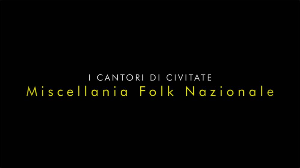 Il brano racconta la cultura contadina attraverso le sonorità e le danze pugliesi e mediterranee, dove i versi dipingono scenari della storia del nostro folklore e delle nostre tradizioni. "Miscellania folk nazionale" è un insieme variegato di canzoni popolari conosciute sul territorio nazionale e che appartengono alla cultura musicale popolare.