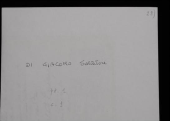 Nella lettera, Salvatore Di Giacomo indica all'editore le caratteristiche tipografiche che desidera abbia il volume. Comunica che prevede di pubblicare dodici novelle, di cui cinque da inviare subito, le altre sette, alcune ancora da scrivere, da inviare successivamente.