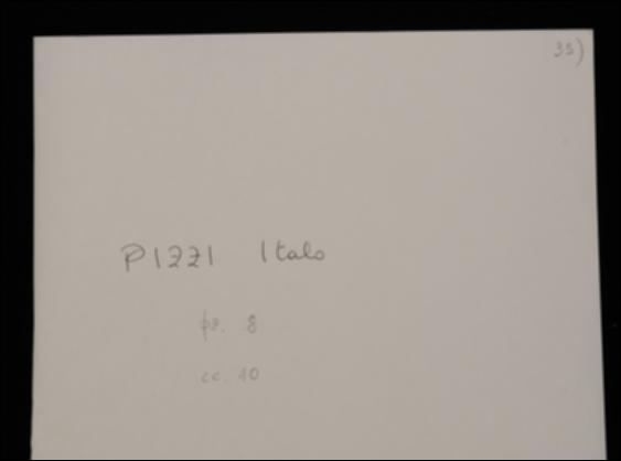 Nella cartolina, Italo Pizzi comunica a Laterza di aver ricevuto il volume di Amatucci Aurelio Giuseppe edito nella collana "Piccola Biblioteca di Cultura Moderna" alla quale auspica di collaborare.