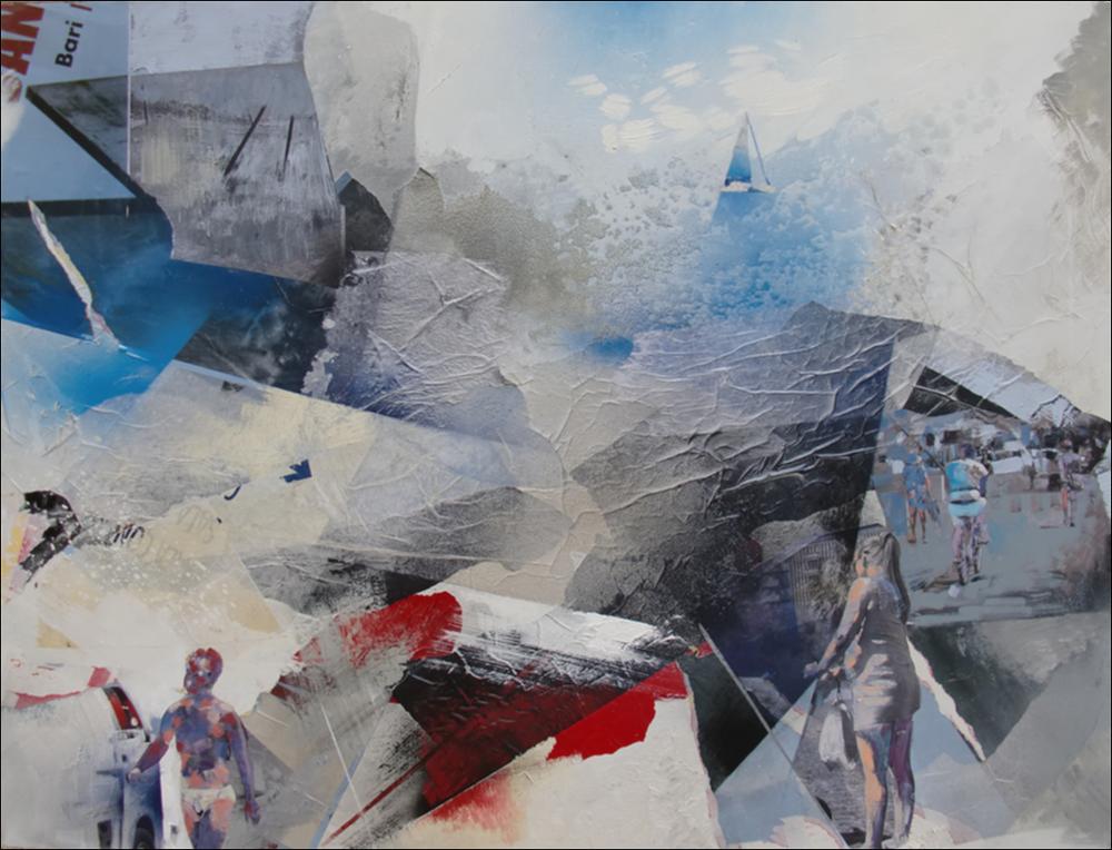 L'immagine digitale riproduce l'opera “Pane e Pomodoro”, dell'artista pugliese Michele Roccotelli. Classe 1946, iniziò i suoi studi a Bari per perfezionarli a Roma ed iniziare, giovanissimo nel 1968, a dedicarsi ad esposizioni, personali, rassegne nazionali prestigiose nel panorama artistico contemporaneo italiano dell'epoca (Arte Fiera di Bologna, Arte Roma e le Expo Arte baresi) e mostre internazionali persino in Canada e negli ultimi anni molte in Germania. Lo stile di Roccotelli ormai da tempo si incentra sulle suggestioni illusionistiche delle sue opere astratte, nelle quali ritrae i paesaggi della sua terra, la Puglia, “continuo punto di riferimento spaziale e fulcro di un profondo coinvolgimento emotivo” (Vittorio Sgarbi, 2005). L'opera raffigura Pane e Pomodoro,...