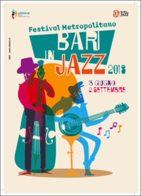 La risorsa digitale è la brochure di presentazione dell’edizione 2018 di "Bari in Jazz", Festival Metropolitano con cadenza annuale, organizzato da Abusuan in Puglia, che presenta concerti con ospiti nazionali ed internazionali. La quattordicesima edizione (2018) è stata interamente dedicata alle figure femminili nella musica e nel jazz, nel canto, nella composizione e nell’arrangiamento, nell’uso dei vari strumenti e stili musicali. Come ogni anno il Festival Metropolitano Bari in Jazz, luogo d’incontro della musica jazz con altri generi musicali, offre una vetrina d’eccellenza alle grandi artiste e a quelle emergenti, promuovendo anche nuove creazioni. Dislocato in varie sedi tra cui: Aia piccola (Alberobello), il Minareto (Selva di Fasano), piazza Ciaia (Fasano), com...