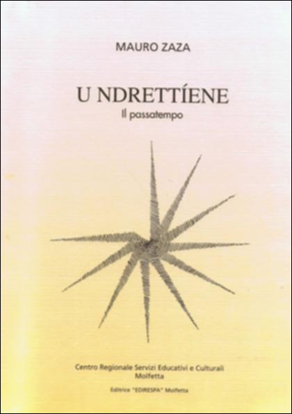 Il documento in oggetto è parte della grande raccolta denominata “Libri di Puglia”, progetto di digitalizzazione a cura di Nicola Pergola che ha lo scopo di rendere fruibile la produzione editoriale dei Centri regionali di servizi educativi e culturali e degli Assessorati alla cultura e alla Pubblica Istruzione della Regione Puglia, dal 1968 agli anni 2000. Il volumetto raccoglie i lavori in vernacolo del poeta e commediografo molfettese Mauro Zaza. Sono diciassette fra poesie e prose – tutte accompagnate dalla rispettiva traduzione e inframmezzate da proverbi dialettali – che recuperano quadri di vita locale della Molfetta di un tempo. Racconti che, come strumento di intrattenimento, servivano a catturare l'attenzione e tener buoni i piccoli nelle lunghe, noiose sere i...