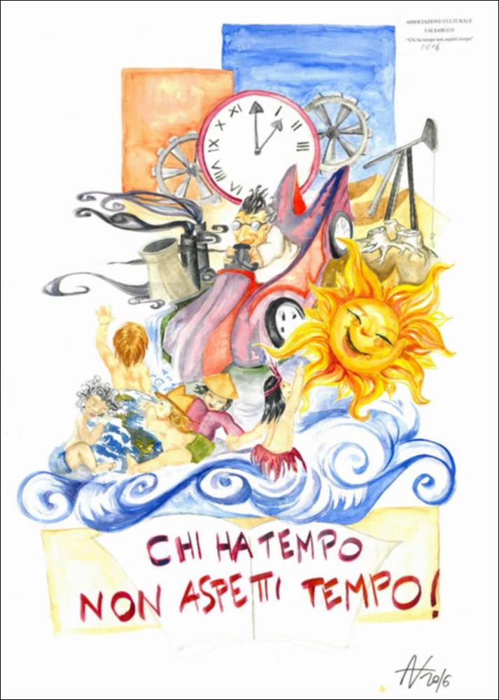 Con l'edizione 2017 il Carnevale di Putignano ha scelto come tema ispiratore per la realizzazione dei carri "la mostruosità".
Il viaggio tra epoche differenti è possibile grazie a una macchina del tempo, un ingegnoso veicolo in grado di traghettare lo scienziato pazzo oltre i limiti fisici e temporali. Lo scienziato attraversa un passato 'mostruosamente brutto', rappresentato da una coltre scura di nubi, generate da ciminiere inquinanti che rendono l’aria nociva e irrespirabile. Il vero mostro del passato è, quindi, quello chimico delle emissioni, che distrugge l’ambiente e rompe l’equilibrio dell’ecosistema terrestre. A rendere tenebroso e inquietante il passato c’è anche la desertificazione, il disboscamento e l’estrazione del petrolio tramite pozzi petroliferi. Il fu...