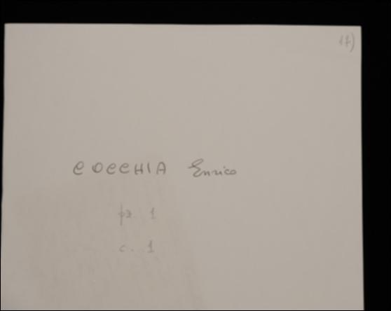 Nella cartolina, Enrico Cocchia comunica a Giuseppe Amatucci di aver accettato di scrivere l'introduzione alla traduzione delle "Commedie" di Plauto.