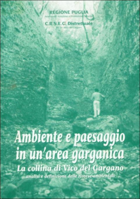 Il volume “Ambiente e paesaggio in un'area garganica” è parte della grande raccolta denominata “Libri di Puglia”, progetto di digitalizzazione a cura di Nicola Pergola che ha lo scopo di rendere fruibile la produzione editoriale dei Centri regionali di servizi educativi e culturali e degli Assessorati alla cultura e alla Pubblica Istruzione della Regione Puglia, dal 1968 agli anni 2000. La ricerca effettuata in questa pubblicazione, a cura degli operatori del CRSEC FG/28 e dell'Agriforest, al fine di inventariare e rendere fruibile, all'epoca della pubblicazione, le informazioni riguardanti le risorse ambientali dell'area di Vico del Gargano e metterle in relazione con le numerose leggi  e le tendenze di analisi territoriali nate alla fine degli anni '90, per capire le ...