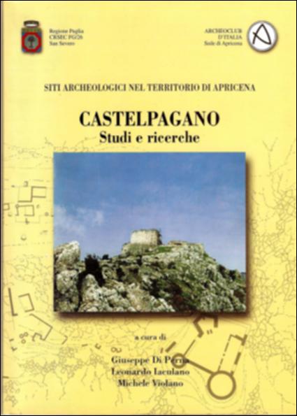 Il volume “Castelpagano - studi e ricerche” è parte della grande raccolta denominata “Libri di Puglia”, progetto di digitalizzazione a cura di Nicola Pergola che ha lo scopo di rendere fruibile la produzione editoriale dei Centri regionali di servizi educativi e culturali e degli Assessorati alla cultura e alla Pubblica Istruzione della Regione Puglia, dal 1968 agli anni 2000. Realizzato in collaborazione con la sezione di Apricena dell'Archeoclub d'Italia, il volume è una documentata ricerca su questo antico centro abitato. Un centro sorto probabilmente fra IX e X secolo ad opera di una colonia di Saraceni scampati al massacro del Garigliano – anche se non è da escludere un'origine legata ad una presenza longobarda databile al VI secolo – ma che registra frequentazioni...
