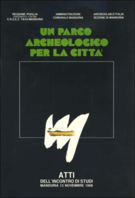 Il testo è parte della grande raccolta denominata “Libri di Puglia”, progetto di digitalizzazione a cura di Nicola Pergola che ha lo scopo di rendere fruibile la produzione editoriale dei Centri regionali di servizi educativi e culturali e degli Assessorati alla cultura e alla Pubblica Istruzione della Regione Puglia, dal 1968 agli anni 2000. Realizzato con l'Amministrazione Comunale e la sezione dell'Archeoclub d'Italia di Manduria, il volume riporta gli atti dell'omonimo convegno di studi tenutosi nel novembre 1988. Franco Minissi e Roberto Bozza si occupano specificatamente degli aspetti tecnici del progetto di costituzione di un parco archeologico finalmente in grado di tutelare e valorizzare il patrimonio culturale cittadino: dalle mura megalitiche al fossato, dall...